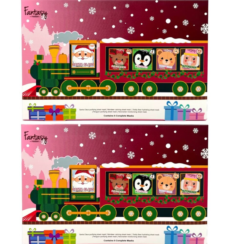 2 New Fantasy by Masque Bar 5 Piece Mask Set